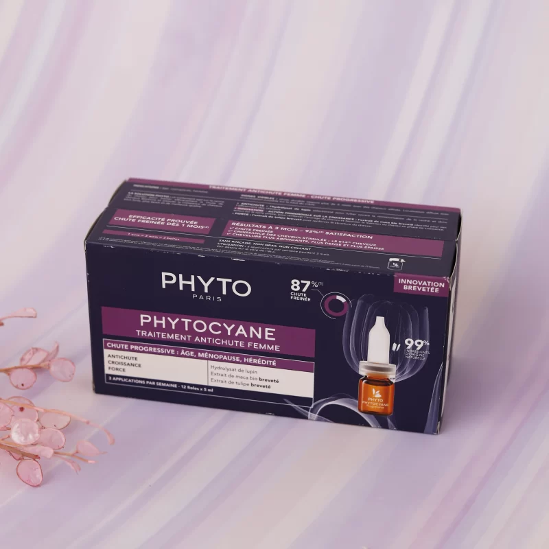 سرم مو فیتوسیان ریزش مو ارثی phyto مناسب خانم‌ ها