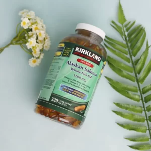 روغن ماهی سالمون آلاسکا کرکلند