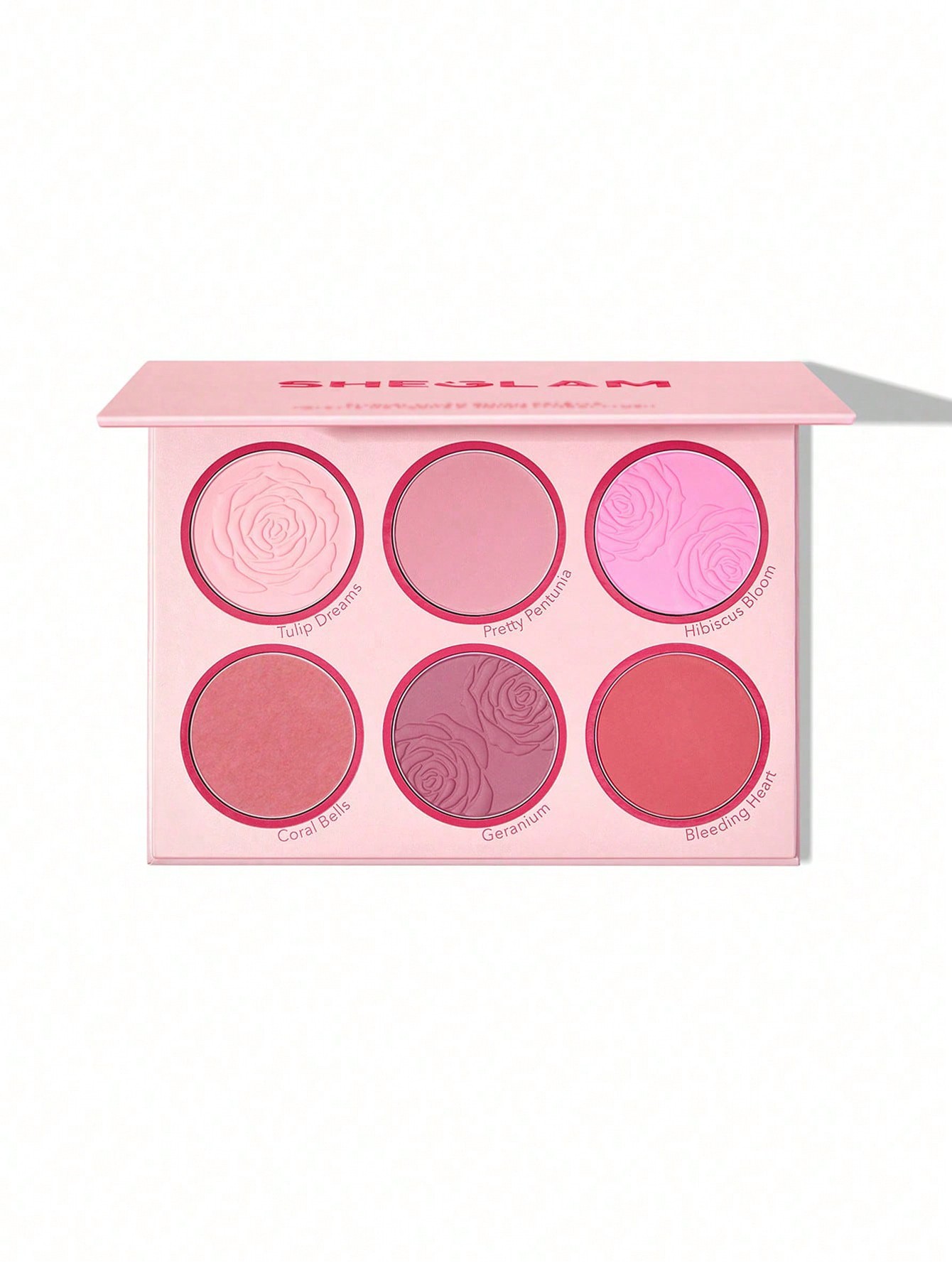 shein@v1@151 پالت رژگونه شیگلم مدل Floral Flush Blush - تصویر 1