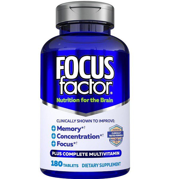 Focus-Factor-Brain-1-1 مولتی ویتامین بهبود دهنده حافظه فوکوس فاکتور - تصویر 1