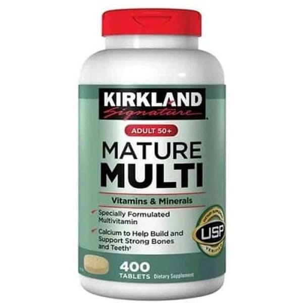 Kirkland-Mature-Multi-1 مولتی ویتامین کرکلند برای بزرگسالان +50 - تصویر 1