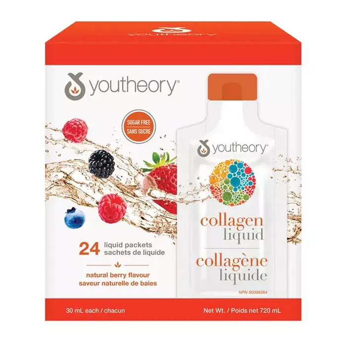 Youtheory-collagen-liquid-24 کلاژن مایع یوتئوری طعم بری - تصویر 1