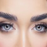 لنز چشم رویال ویژن کد ۳۳۳ رنگ عسلی خاستری دور دار