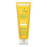 کرم ضدآفتاب بی‌رنگ سینره مدل SPF60 مناسب انواع پوست، حجم 50 میلی‌لیتر
