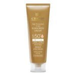 کرم ضد آفتاب رنگی سینره، SPF 50، مدل Natural Beige، مناسب انواع پوست با تنالیته متوسط و حجم 50 میلی‌لیتر، محافظت‌کننده در برابر اشعه‌های UVA و UVB، مرطوب‌کننده و فاقد پارابن، PA+++، دارای فرمولاسیون فاقد چربی و آنتی اکسیدان، با ماندگاری 2 ساعته