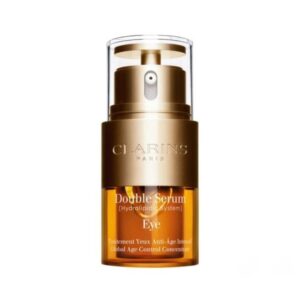 روغن دور چشم شب و روز کلارینس مدل double serum مناسب برای انواع پوست حجم 20 میلی لیتر