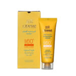 کرم ضدآفتاب بی‌رنگ سینره مدل SPF60 مناسب انواع پوست، حجم 50 میلی‌لیتر