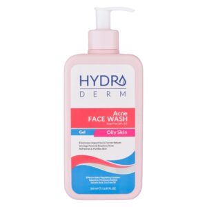 ژل شست‌وشوی صورت هیدرودرم مدل Acne مناسب پوست‌های چرب حجم 350 میلی‌لیتر