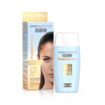 کرم ضدآفتاب بی‌رنگ ایزدین SPF50 مدل Fusion Water 5 Daily مناسب انواع پوست، حجم 50 میلی‌لیتر
