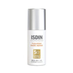 فلوئید ضد آفتاب بی‌رنگ صورت ایزدین SPF 50 مدل Magic Repair محافظ Uva،Uvb مناسب برای انواع پوست حجم ۵۰ میلی‌لیتر