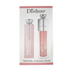 رژ لب مایع مات دکتر هو مدل Travel Collection به همراه بالم حرارتی دکتر هو مدل Travel Collection شماره 246