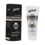ماسک کرمی صورت و بدن رینوزیت مدل Black Deep حجم 75 میلی‌لیتر کوچک‌کننده منافذ، روشن‌کننده، لایه‌بردار، تسکین‌دهنده و جوان‌کننده با ویتامین E، مناسب انواع پوست و استفاده روز و شب