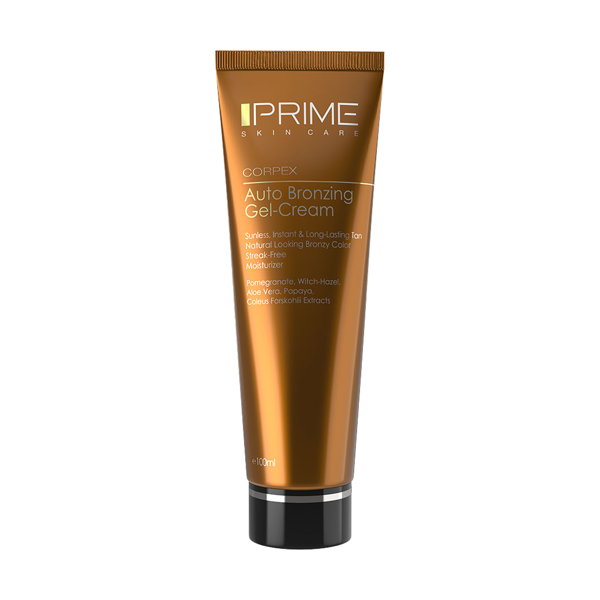 ژل برنز کننده پرایم مدل Corpex Auto Bronzing حجم 100 میلی لیتر ژل برنز کننده پرایم مدل Corpex Auto Bronzing حجم 100 میلی لیتر