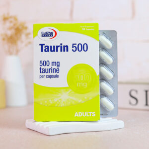 کپسول تائورین 500 میلی گرم یوروویتال