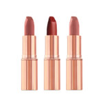 مجموعه رژ لب جامد شارلوت تیلبری مدل iconic mini lip trio بسته 3 عددی