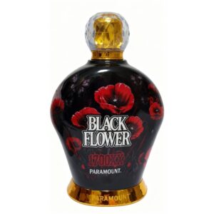 لوسیون سولاریوم پارامونت مدل black flower حجم 400 میلی لیتر