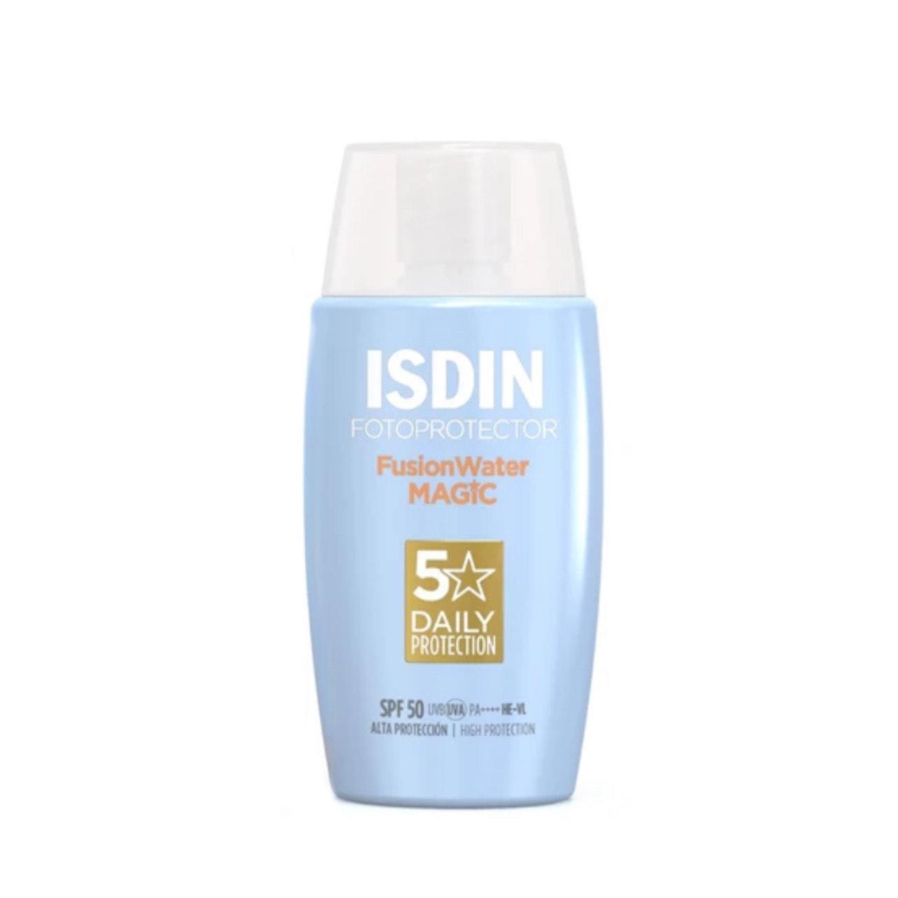 کرم ضد آفتاب بدون رنگ ایزدین SPF 50 مدل magic مناسب برای انواع پوست حجم 50 میلیلیتر کرم ضد آفتاب بدون رنگ ایزدین SPF 50 مدل magic مناسب برای انواع پوست حجم 50 میلیلیتر