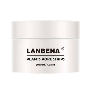 ماسک پاک کننده بینی کرمی لنبنا مدل PLANTS وزن 30 گرم بسته 60 عددی کوچک‌کننده منافذ، رفع جوش سرسیاه، ضد حساسیت و مناسب استفاده روزانه