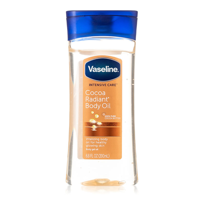 vaseline-cocoa-body-oil ژل روغن بدن کاکائو وازلین - تصویر 1